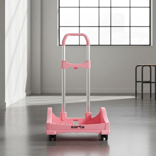 Carro Escolar Safta Rosa - Sistema Antivibración Universal - TU ULTIMO CLIC