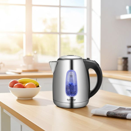 Hervidor Extrastar CJ8 2200W Inalámbrico Acero Inoxidable - TU ULTIMO CLIC
