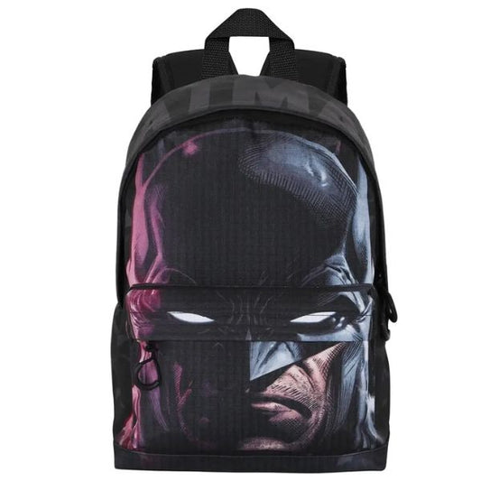 Mochila Infantil Batman Negra 34 cm - Mochila Escolar Superhéroes Unisex - TU ULTIMO CLIC
