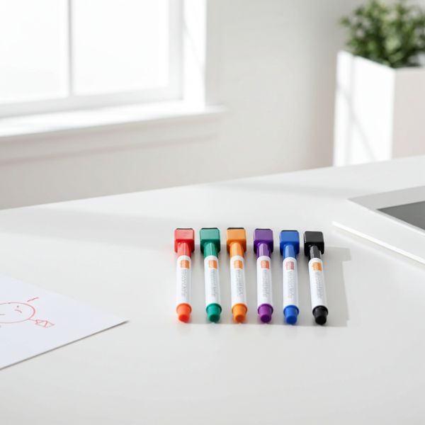 Rotuladores Nobo Punta Fina para Pizarra Pack 6 - TU ULTIMO CLIC