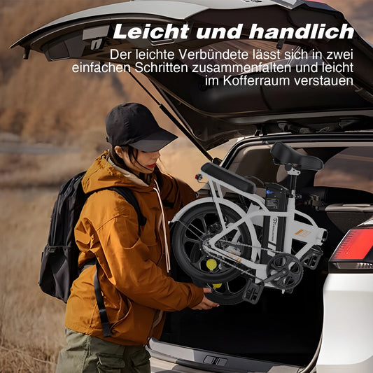 EVERCROSS TECH EK5 Bicicleta Eléctrica Plegable Motor 250W y Autonomía 45 km - TU ULTIMO CLIC