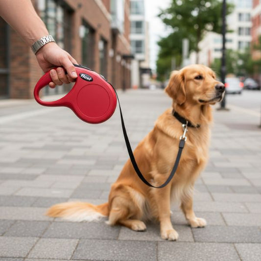 Correa Extensible Trixie New Classic Roja 8m - Libertad y Comodidad en Cada Paseo Trixie