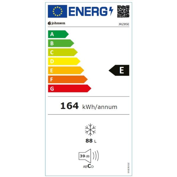 Congelador Bajo Encimera Johnson 85x56 cm | Compacto, Silencioso y Clase E - TU ULTIMO CLIC