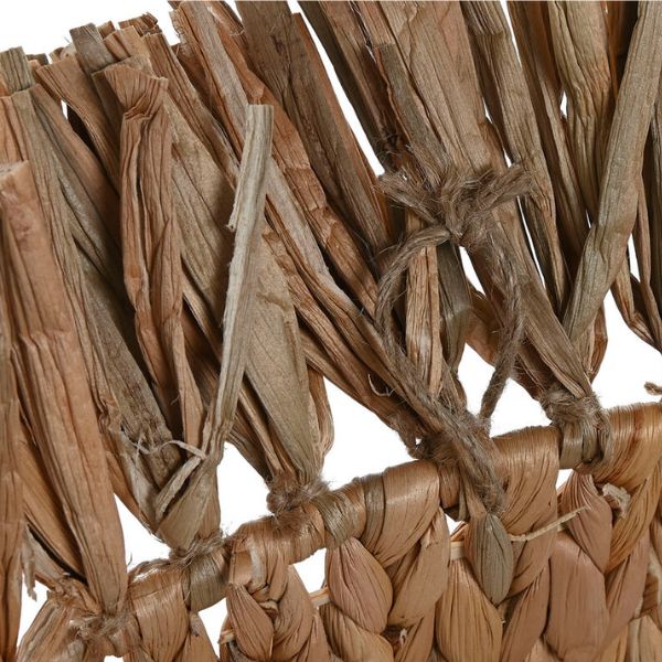 Figura Decorativa Pez Mediterráneo Home ESPRIT | Jacinto de Agua Natural | Artesanal | Pack 2 Unidades Home ESPRIT