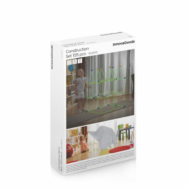Kit de Construcción de Fuertes para Niños Builkitt - TU-ULTIMO-CLIC