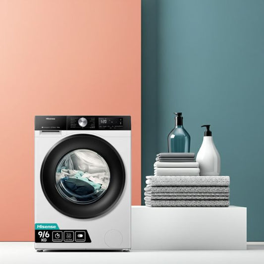 Lavadora Secadora Hisense WD3S9043BW3 - 9kg/6kg 1400rpm Clase A Motor Inverter - TU-ULTIMO-CLIC