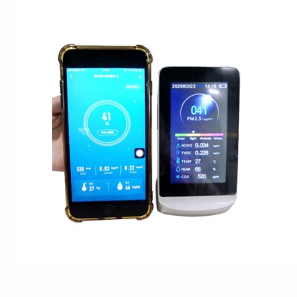 Medidor de CO₂ BRITEC BRITECPURE BTC72B‑WIFI – Monitor IAQ Profesional con WiFi, PM2.5, TVOC y Pantalla 4.3" Casio
