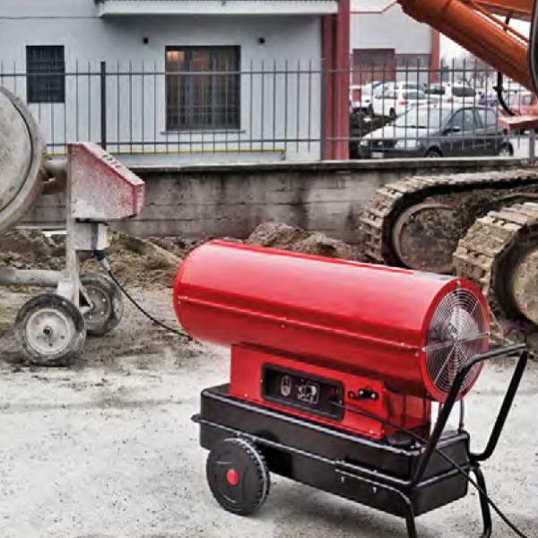 BRITEC OKLIMA SD | Cañón de Gasoil de Combustión Directa para Calefacción Industrial