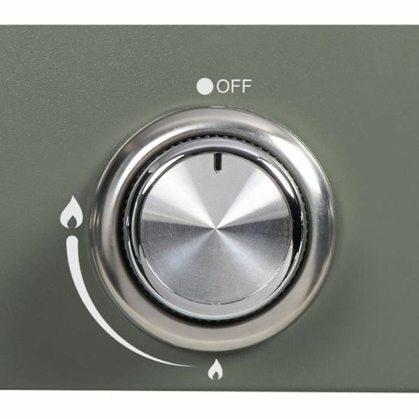 Livoo DOC325 Plancha de Cocina a Gas 4 Quemadores Negra y Verde - TU-ULTIMO-CLIC