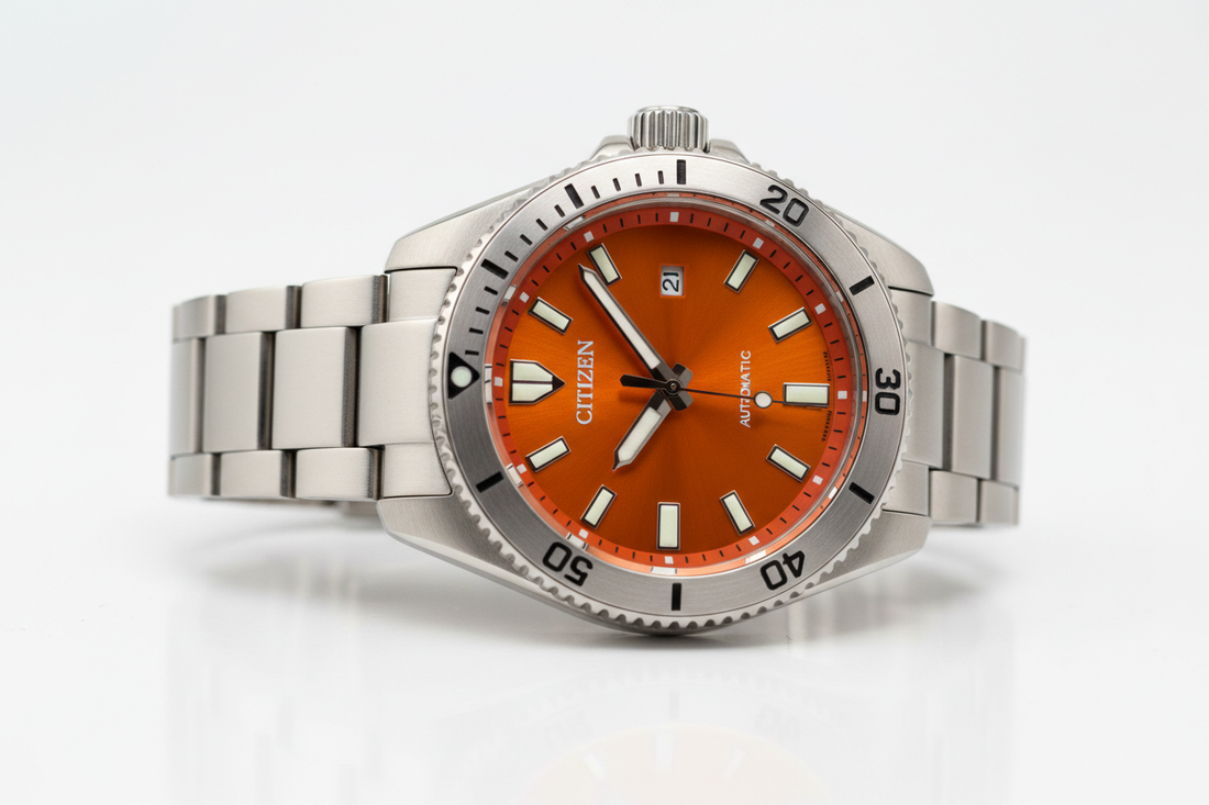 Citizen NJ0170-83Z: El Reloj Automático con Esfera Naranja que Está Revolucionando la Relojería Urbana en 2026