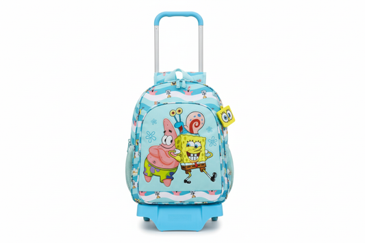 Mochila Infantil con Rueditas Spongebob: La Mejor Mochila Carrito Infantil 2026