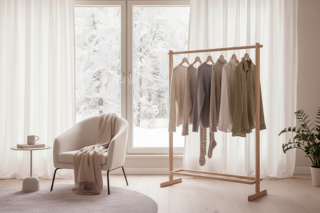 ¿Tu ropa tarda una eternidad en secarse en invierno? No eres tú: es el invierno