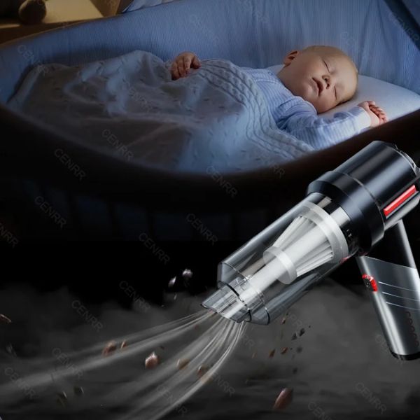 Aspirador de Coche CENRR Mini - Potente Aspiradora Portátil Inalámbrica 998000PA - TU ULTIMO CLIC