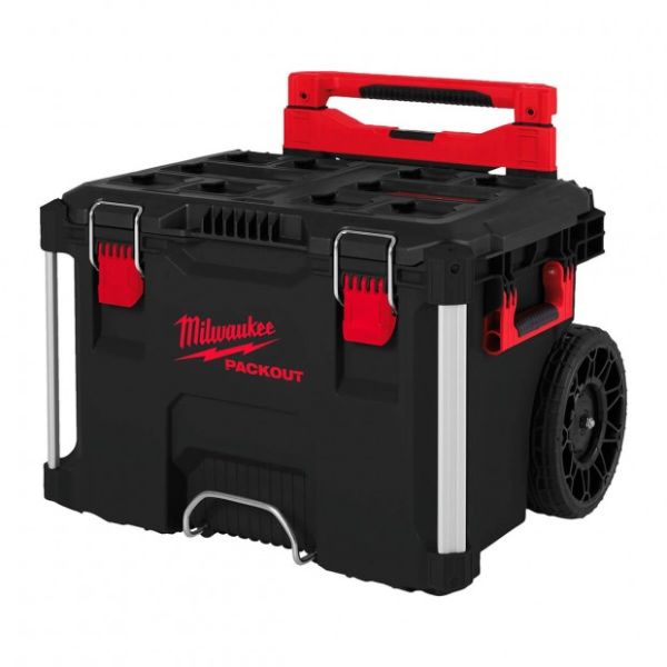 Baúl con Ruedas Milwaukee PACKOUT 113 kg IP65 - TU ULTIMO CLIC