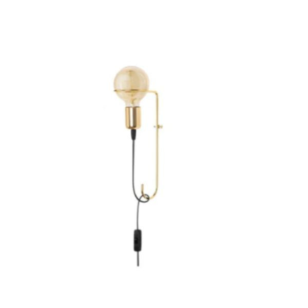 Aplique de Pared Brisbane Oro - Estilo Moderno E27 - TU ULTIMO CLIC