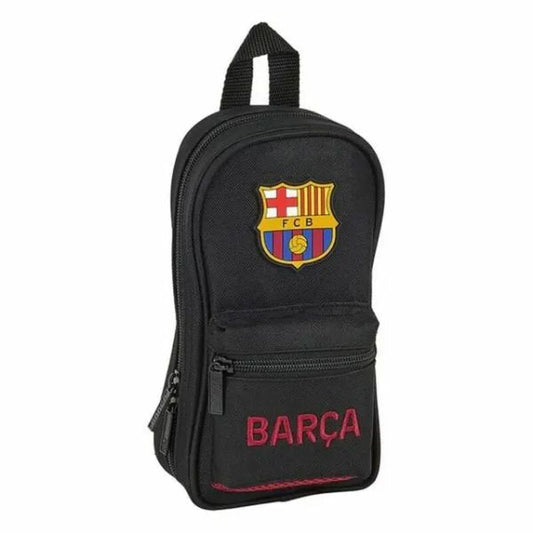 Plumier Mochila FC Barcelona Negro 33 Piezas Poliéster 600D Oficial - TU ULTIMO CLIC