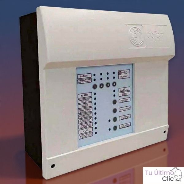 Panel de Alarma Contra Incendios IRON02 2 Zonas - TU-ULTIMO-CLIC