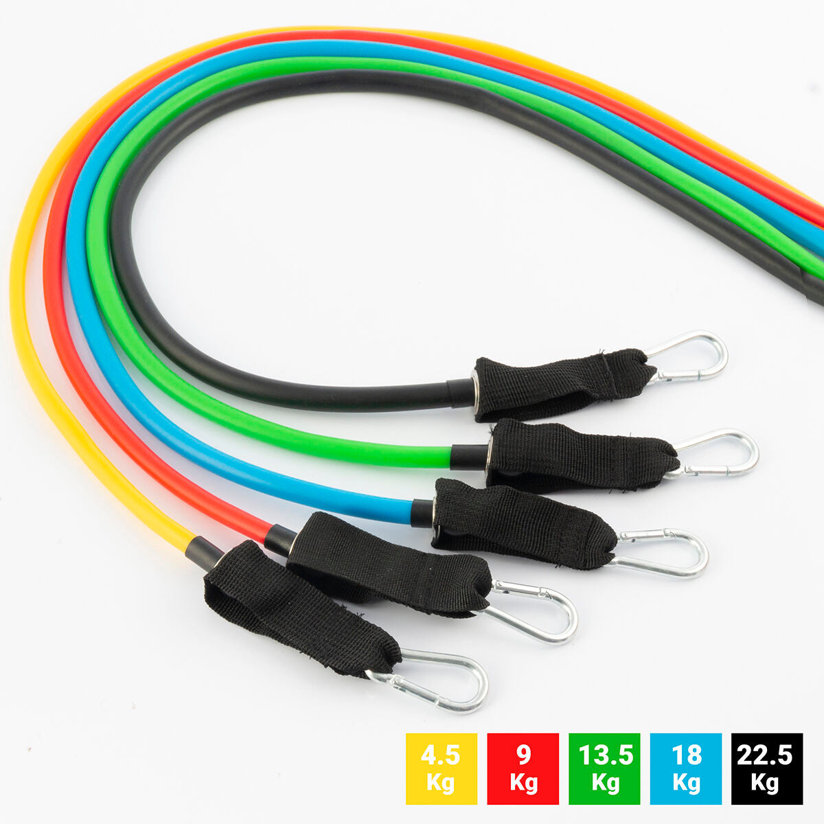 Bandas de Resistencia Rebainer InnovaGoods 5 Unidades - TU ULTIMO CLIC
