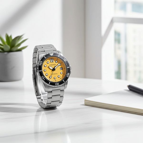 Citizen Reloj Automático Hombre Acero Inoxidable NJ0170-83Z 43 mm Citizen