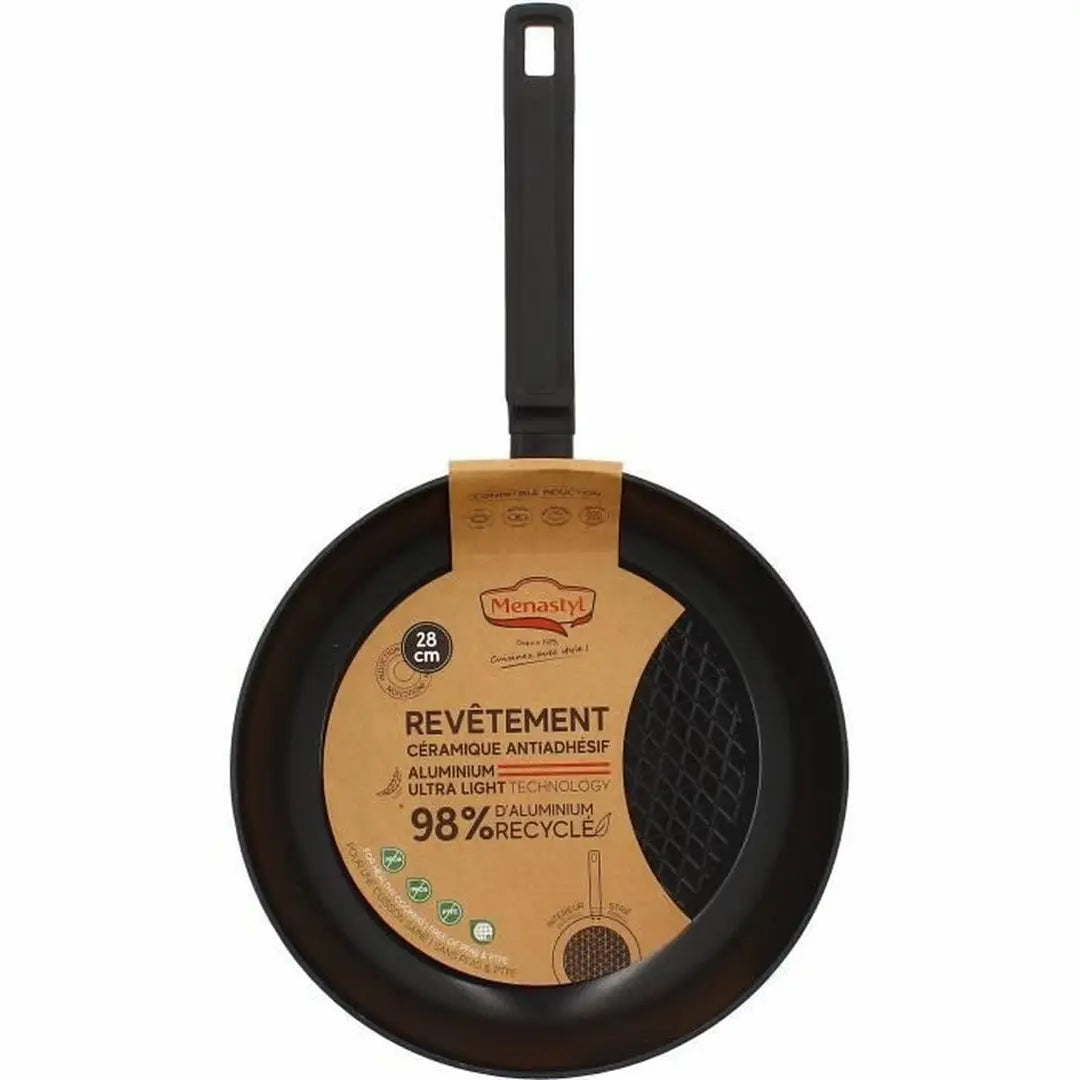 Sartén Menastyl 28 cm Aluminio Forjado Antiadherente - TU ULTIMO CLIC