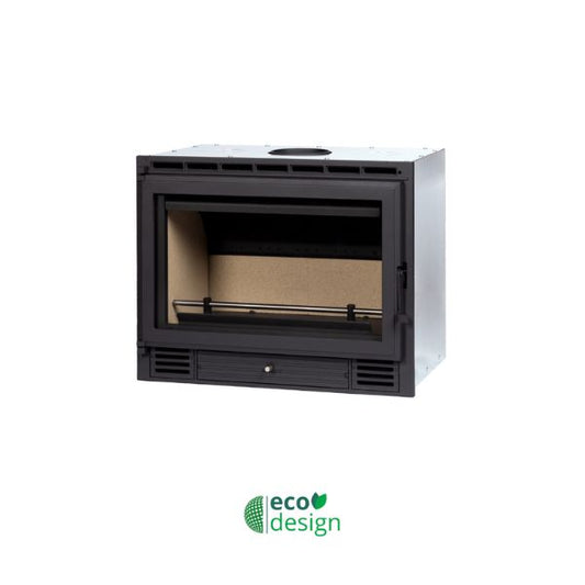 Insertable a Leña Metlor R8A - 7,8 kW con Ventilación - TU ULTIMO CLIC