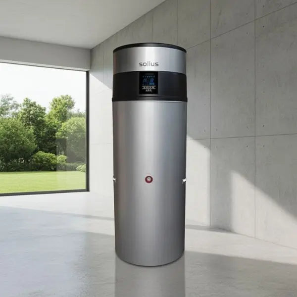 SOLIUS ECOTANK SILVER | Bomba de Calor ACS Inoxidable 200L, 300L, 500L - TU ULTIMO CLIC