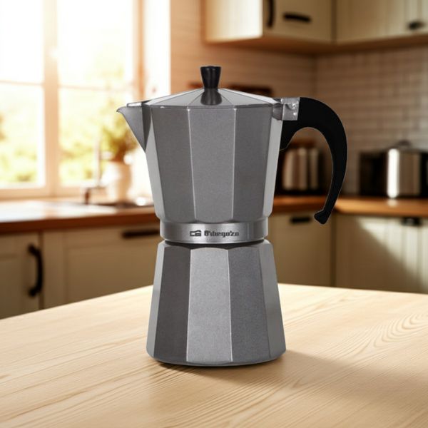 Cafetera Italiana Orbegozo KFS 620 Aluminio 6 Tazas - TU ULTIMO CLIC