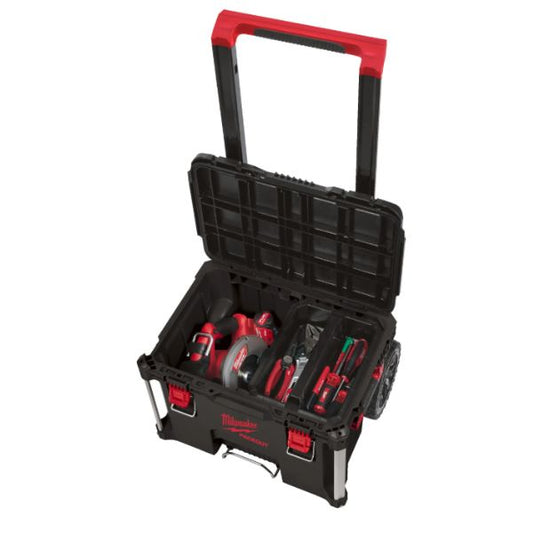 Baúl con Ruedas Milwaukee PACKOUT 113 kg IP65 - TU ULTIMO CLIC