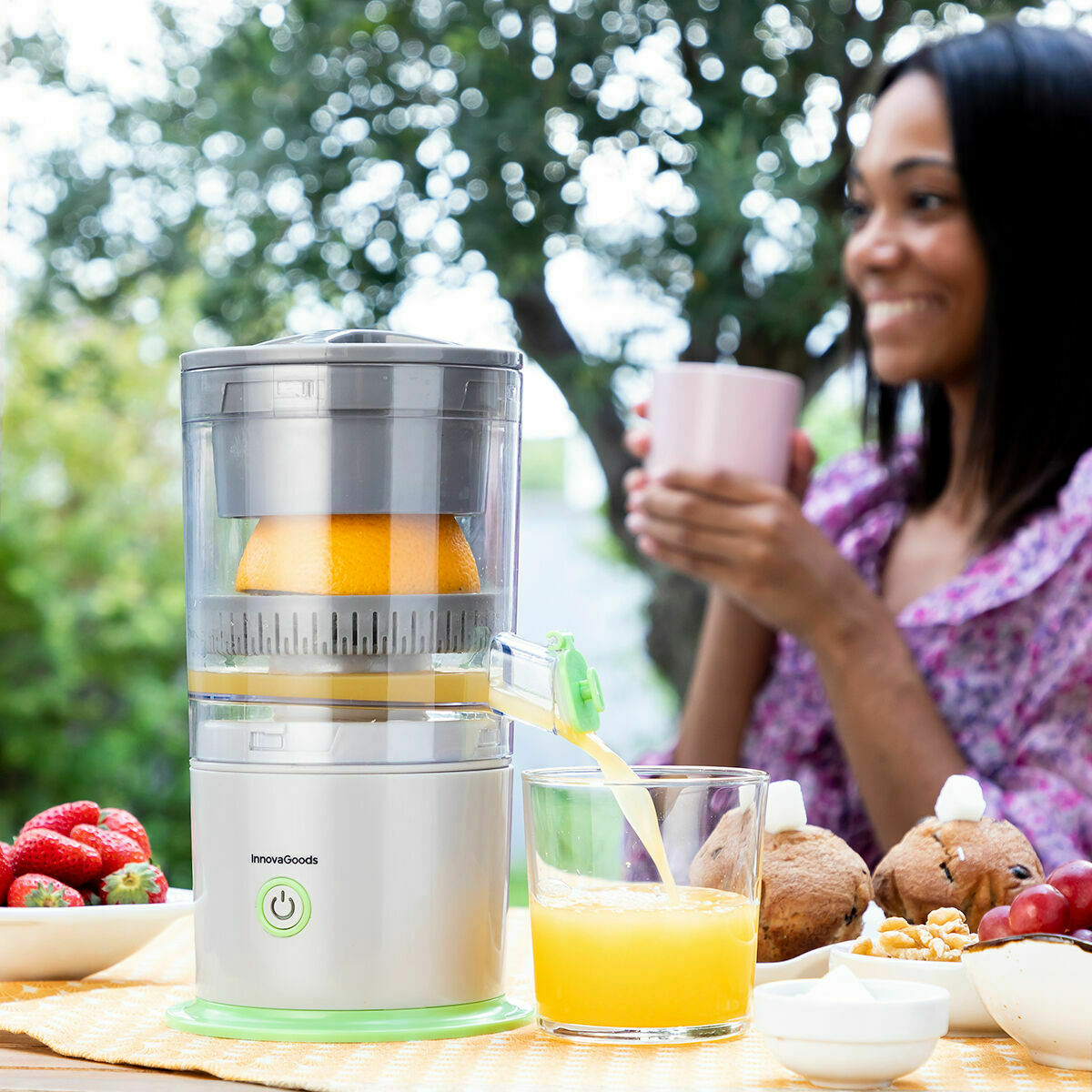 Exprimidor Automático Juisso InnovaGoods Recargable - TU ULTIMO CLIC