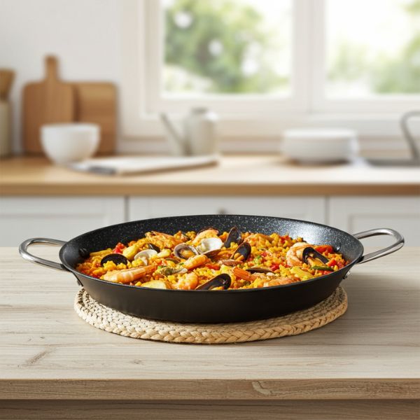 Paellera Wecook Ecochef 30 cm - Antiadherente Inducción - TU ULTIMO CLIC