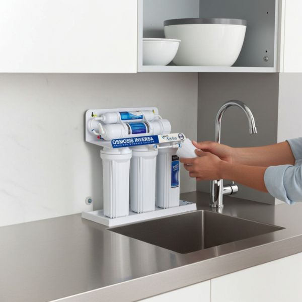 Ósmosis Inversa SEIWATER ALPHA OI-01 | 5 Etapas y 110L/día para Agua Pura - TU ULTIMO CLIC