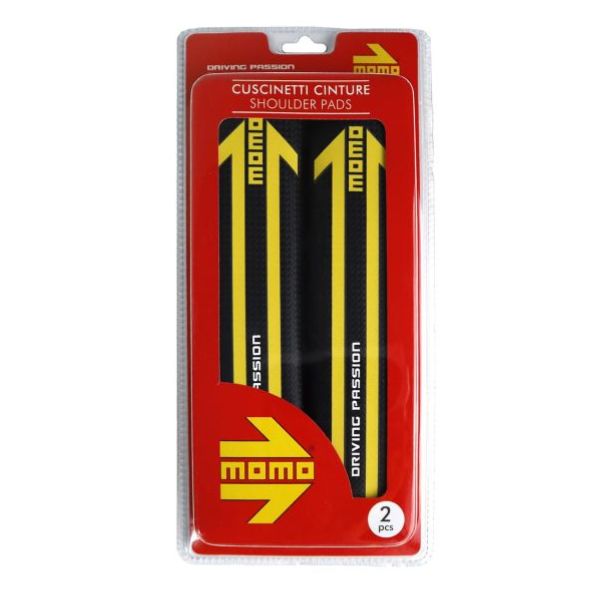 Almohadillas MOMO para Cinturón de Seguridad Negro - TU ULTIMO CLIC