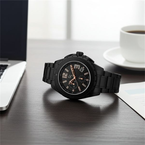 Reloj Guess Hombre X76009G2S Negro 45 mm - TU ULTIMO CLIC