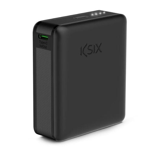 Powerbank KSIX 10000 mAh Negro Carga Rápida - TU ULTIMO CLIC