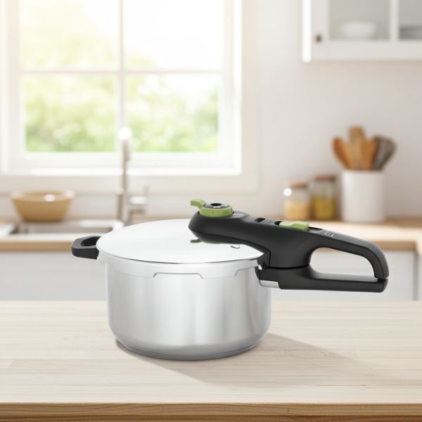 Olla Express Tefal P2580400 - Acero Inoxidable 4L Apta Inducción - TU ULTIMO CLIC