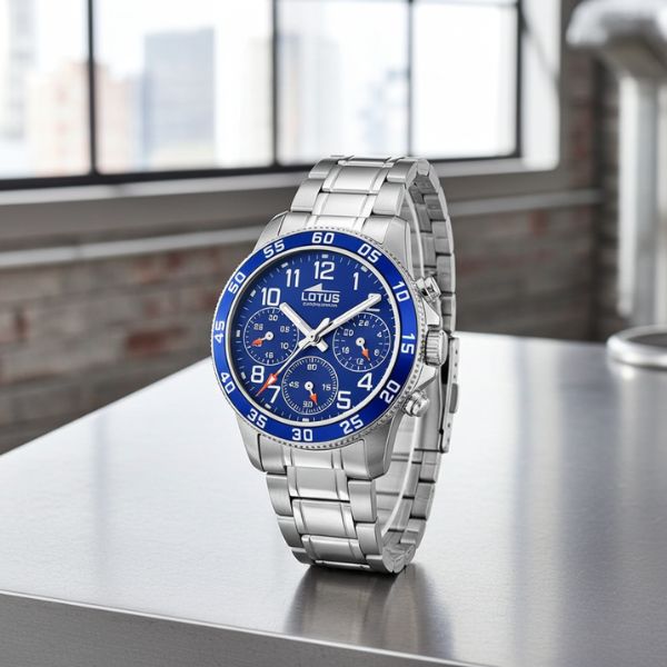 Reloj Lotus Hombre 18580/6 Acero Plateado - TU ULTIMO CLIC