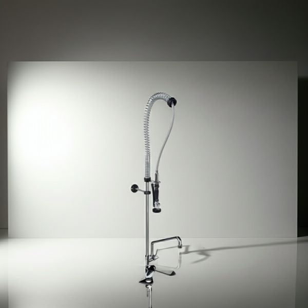 Grifo Industrial Monomando 300 mm | Maneta Medical y Prelavado Profesional - TU ULTIMO CLIC