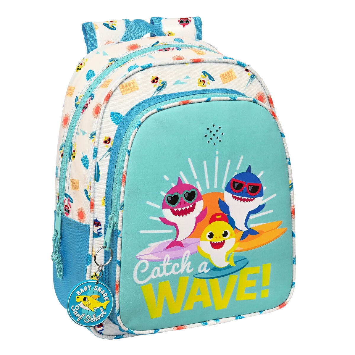 Mochila Infantil Baby Shark Surfing 27cm - TU ULTIMO CLIC