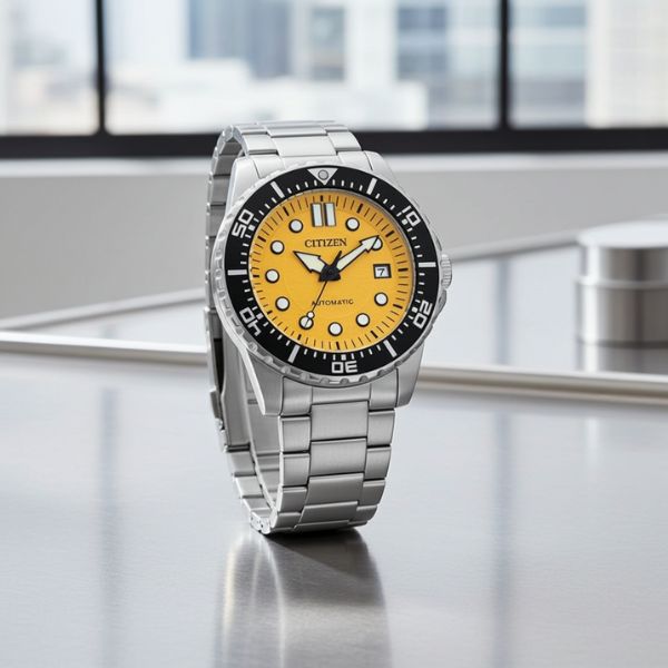 Citizen Reloj Automático Hombre Acero Inoxidable NJ0170-83Z 43 mm Citizen