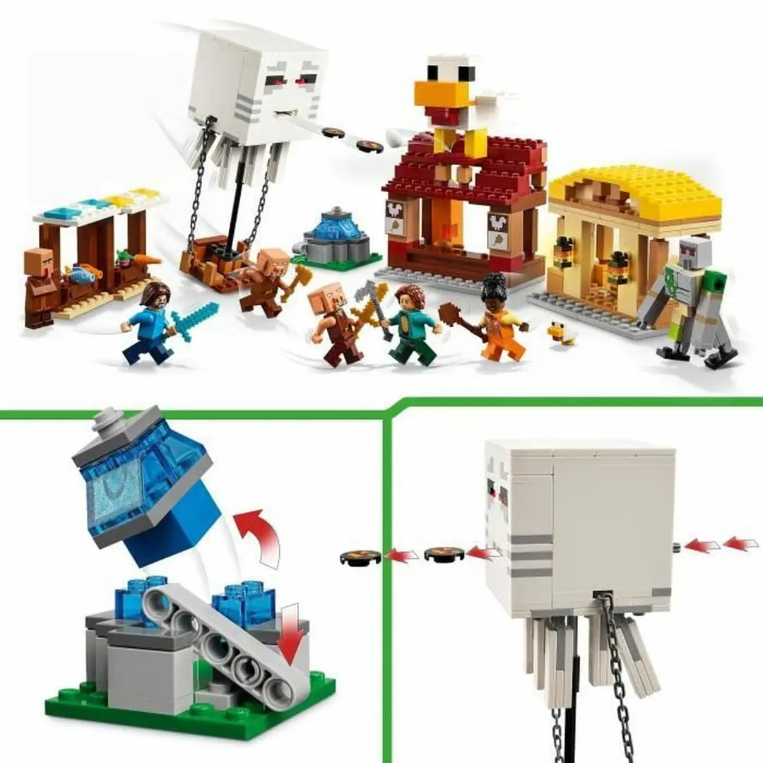 Lego Minecraft 21273 Juego de Construcción 555 Piezas - TU ULTIMO CLIC