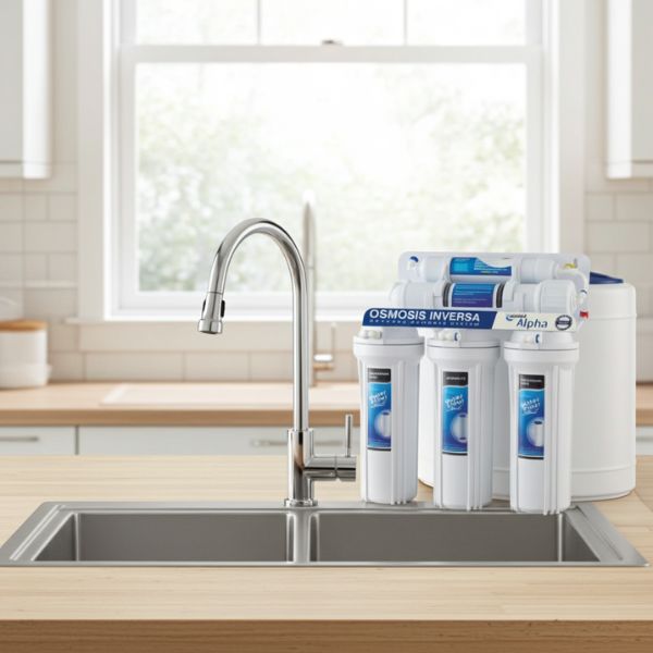 Ósmosis Inversa SEIWATER ALPHA OI-01 | 5 Etapas y 110L/día para Agua Pura - TU ULTIMO CLIC
