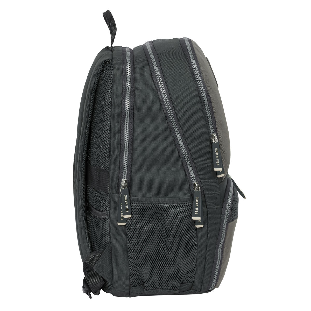 Mochila Real Madrid Gris con Portátil y Portazapatos - TU ULTIMO CLIC