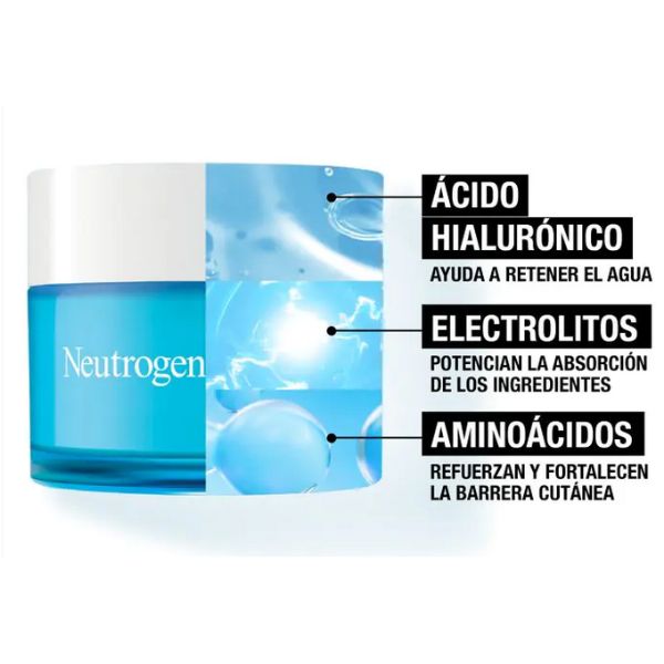 Neutrogena Hydro Boost Crema Gel Hidratante Facial con Ácido Hialurónico 50ml - Piel Mixta y Grasa - TU ULTIMO CLIC