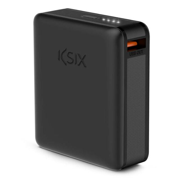 Powerbank KSIX 10000 mAh Negro Carga Rápida - TU ULTIMO CLIC