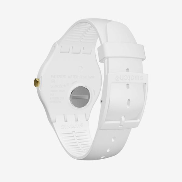 Swatch Reloj Mujer Diseño Dorado SUNRAY GLAM SUOZ148 41 mm Swatch