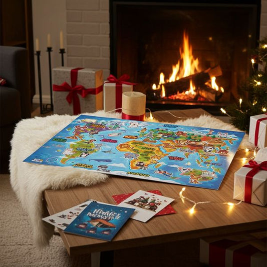 Descubre el Mundo - Juego Didáctico de Geografía en Fieltro - TU ULTIMO CLIC