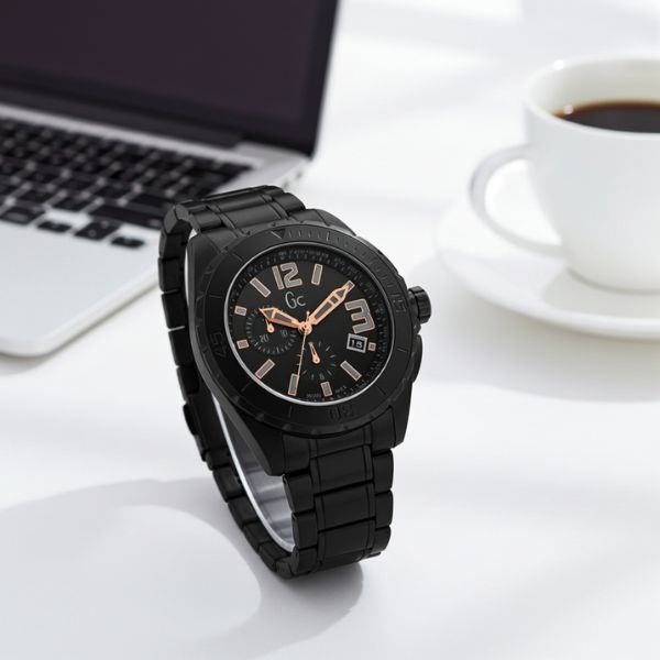 Reloj Guess Hombre X76009G2S Negro 45 mm - TU ULTIMO CLIC