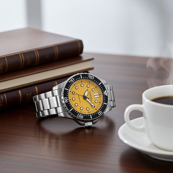 Citizen Reloj Automático Hombre Acero Inoxidable NJ0170-83Z 43 mm Citizen