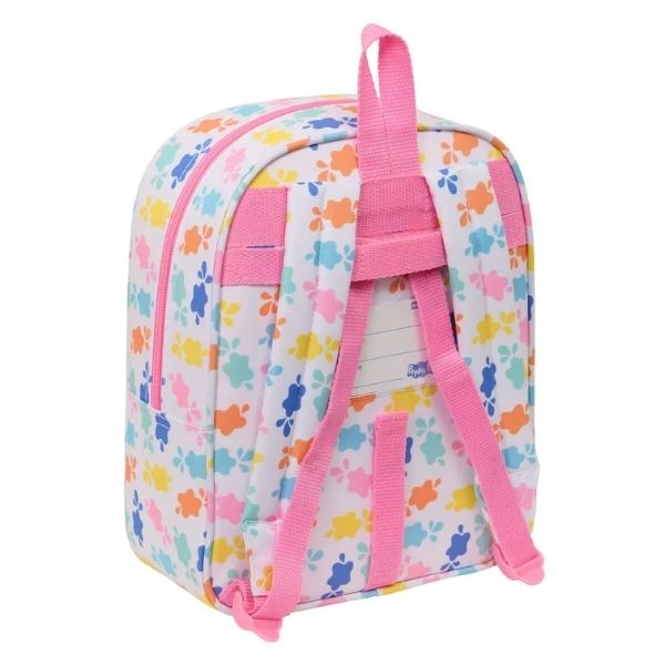 Mochila Escolar Peppa Pig Baby Pig Multicolor 22x27cm - Infantil PVC - TU ULTIMO CLIC