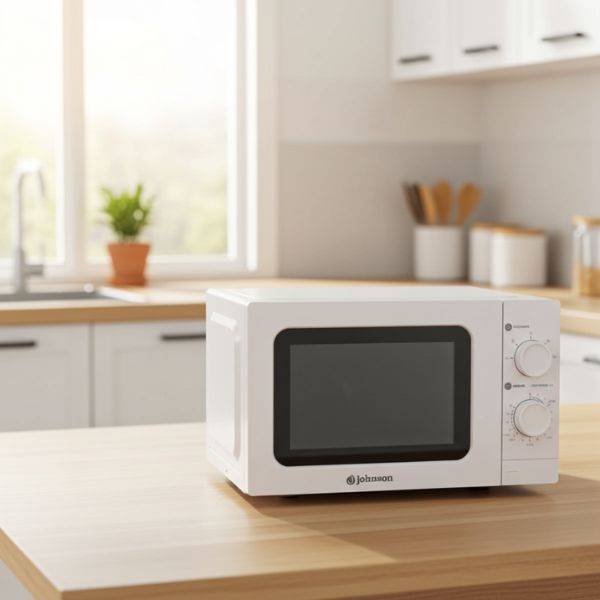 Microondas 20L Blanco  Compacto y Funcional para Cocinas Modernas - TU ULTIMO CLIC